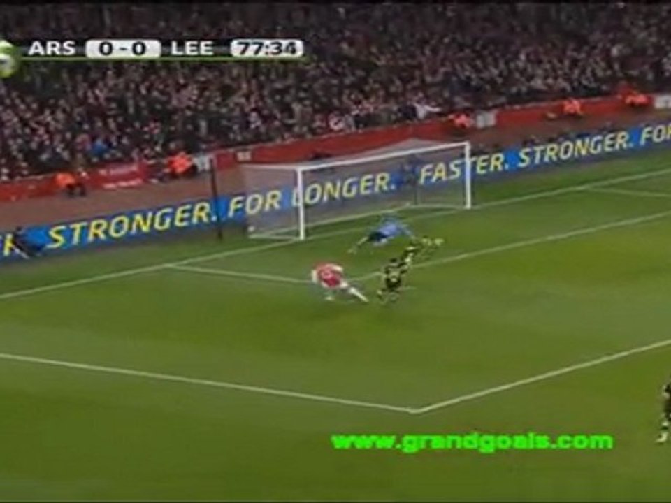 [HD]  Thierry Henry returns for Arsenal vs Leeds 1-0 from English - FA Cup / 2012-01-09/10