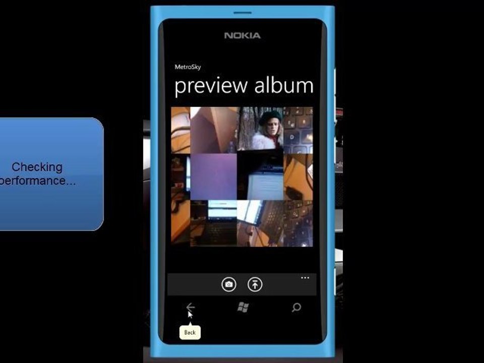 MetroSky SkyDrive Browser for Windows Phone 7 Mango