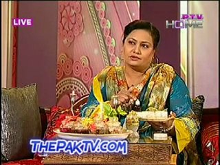 Noor Morning By PTV Home - 10th Jan 2012 - Prt 4
