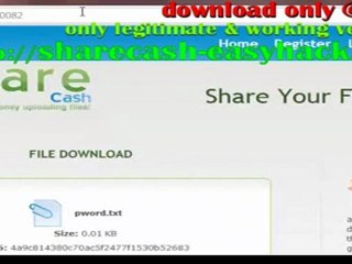 (NEW) Sharecash Hack Downloader 2012 Direct link maker Free Downlaod Now
