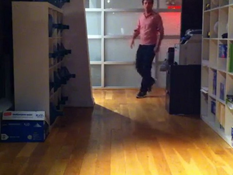 Missile attack at the office