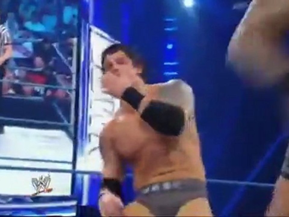 Randy Orton vs Wade Barrett Falls Count Anywhere Match 12-30-11