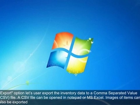 TradeMeters POS Stock Module Inventory Management-Export Inventory Data Including Item Images