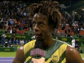 Monfils batte Nadal - Doha, semifinale