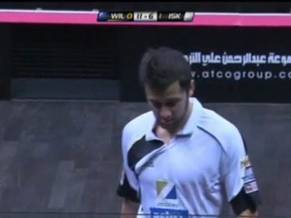 Squash - Iskandar batte Willstrop