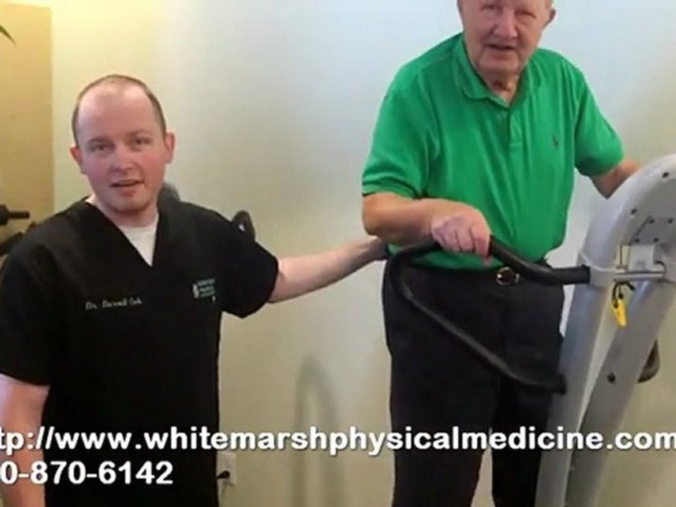 Whole Body Vibration Therapy with White Marsh Chiropractor