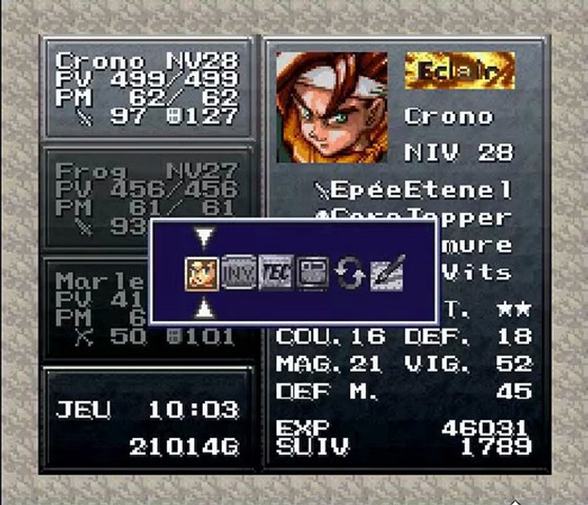 Chrono Trigger [19] - Epoch,le super vaisseau