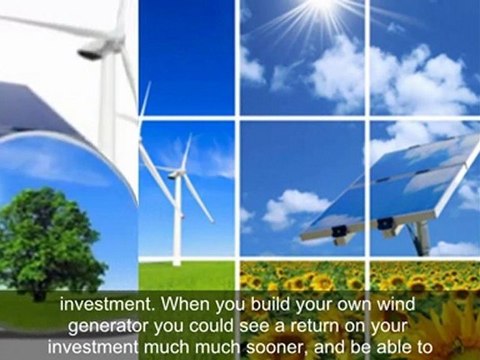 Wind Power For Homes, Beat the Energy Crisis and Build Your Own Wind Generator