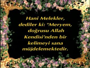 hazreti meryem hz meryemin cebrail ile gorusmesi