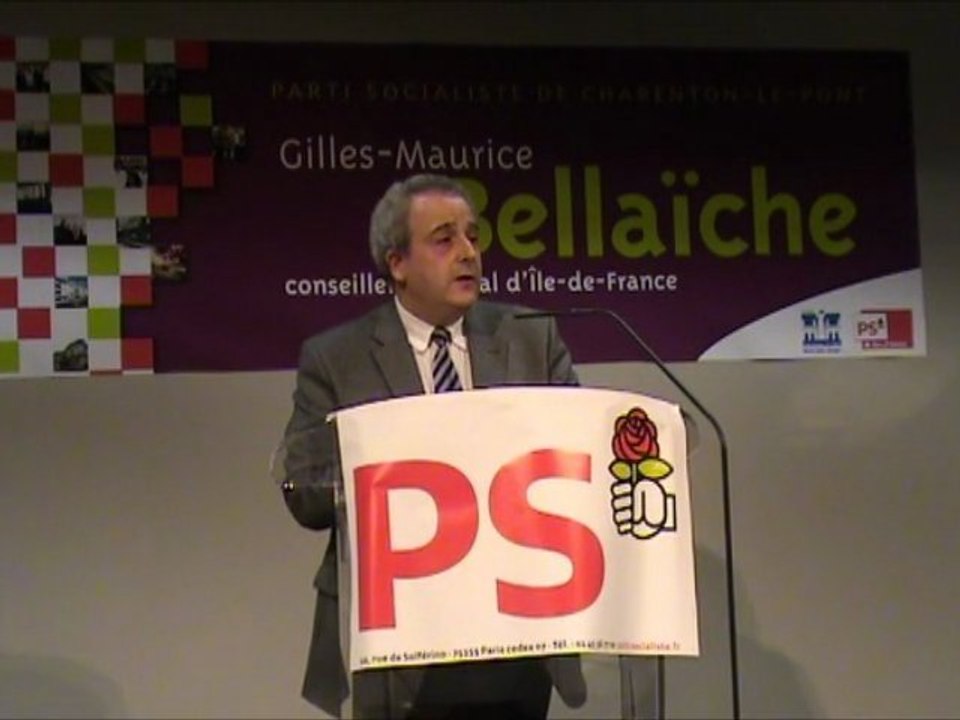 Voeux 2012 - Discours de Gilles-Maurice Bellaïche - Charenton-le-Pont