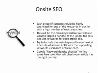 How To Make Money Online With SEO Tips