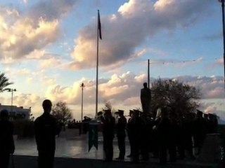 Yavru Vatan'da bayrak töreni