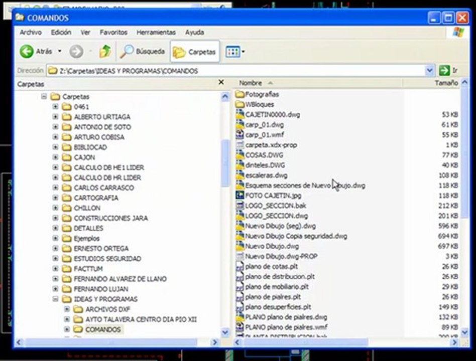 ARKITool: LAY-EXPORTAR, Exporta capas a un archivo en AutoCAD.