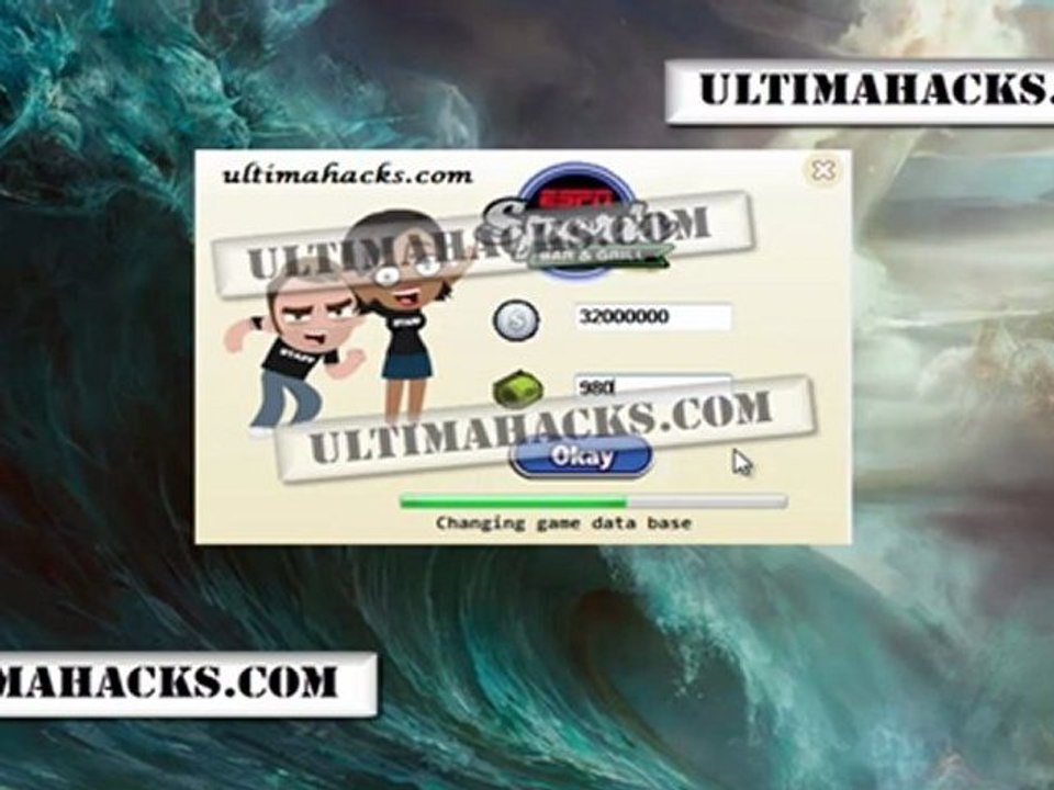 ESPN Sports Bar & Grill Facebook Cheats (source)