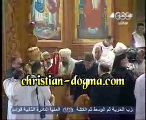 Le Leader des Frères Musulmans, Essam al-Arian, à la Messe de Noël 2012