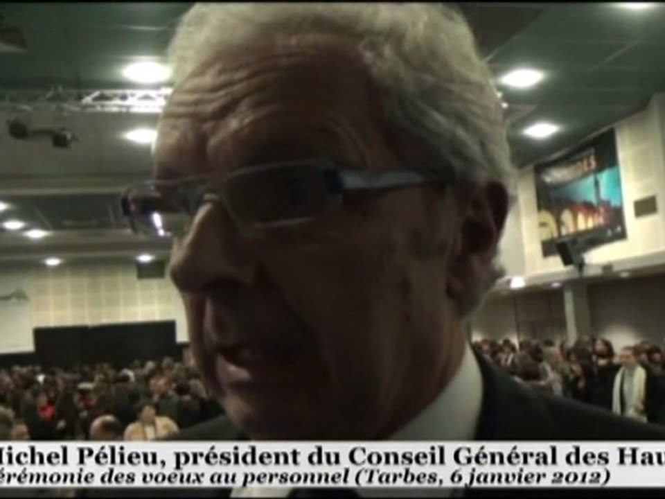 Hautes-Pyrenees Voeux de Michel Pelieu (6 janvier 2012)