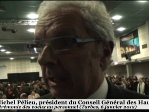 Hautes-Pyrenees Voeux de Michel Pelieu (6 janvier 2012)