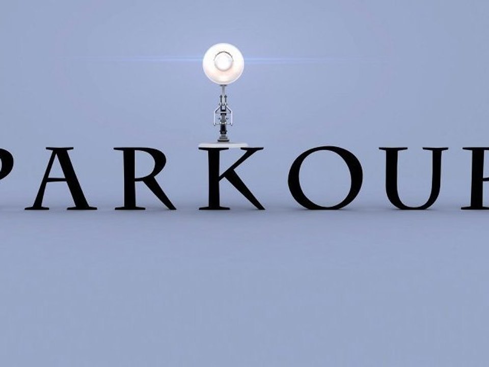 3D Modelisation and animation of the Luxo Jr. lamp: Pixar and Parkour