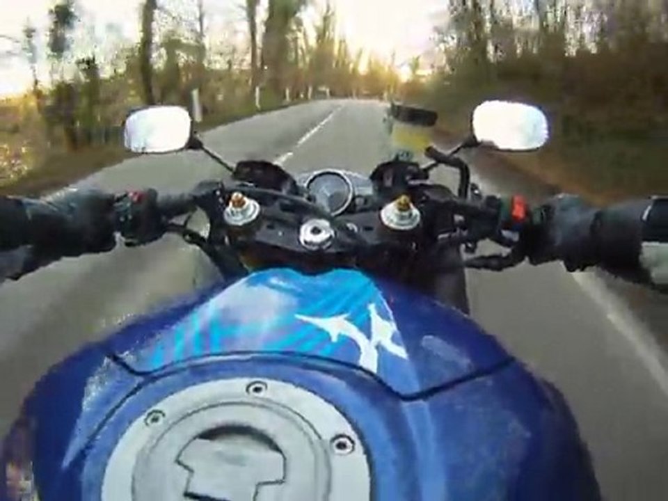 Yamaha R6 2008 rallye guidon droit Folleville