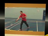 badminton drop shot