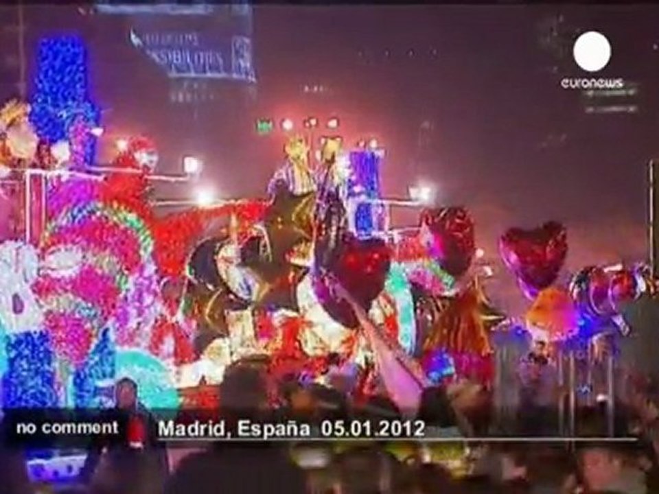 Parade des Rois Mages en Espagne - no comment