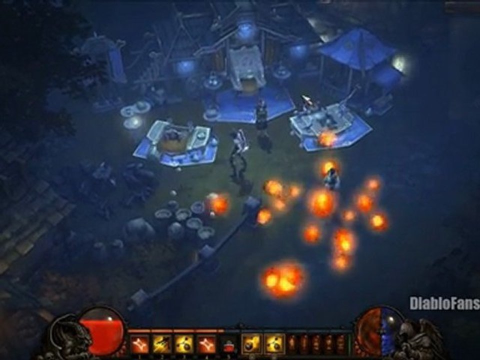 Diablo 3 Bêta : Chasseur de Démons - Grenades avec Runes