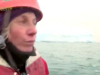 Greenpeace activist speaks from the Arctic