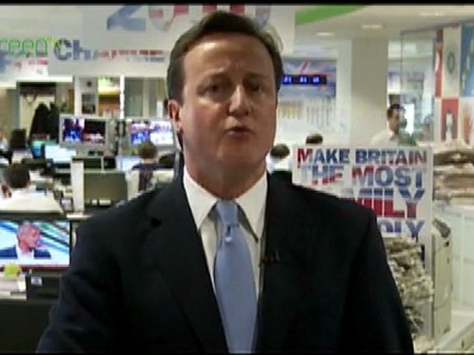 UK Election 2010 - David Cameron