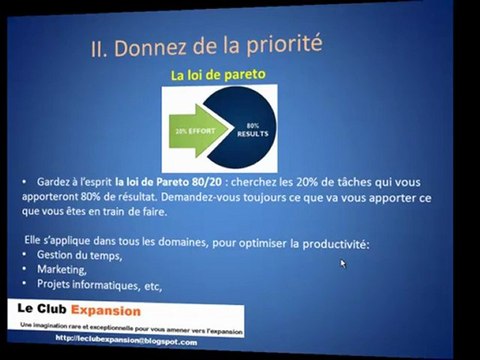 Réussir vos projets-2 Gestion des priorités