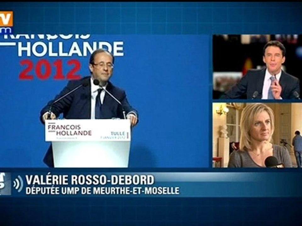 Vœux de François Hollande : réactions de Valérie Rosso-Debord