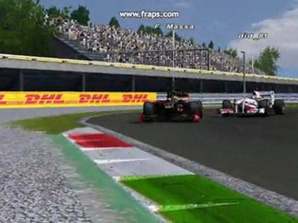 Résumer GrandPrix Monza F1