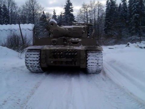 Tiger Tank Replica 1:1 scale in Russia