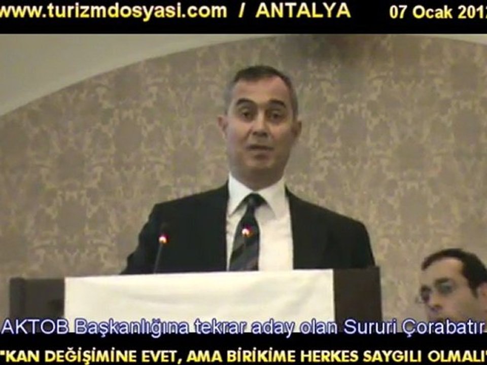 ÇORABATIR, " KAN DEĞİŞİMİNE EVET AMA BİRİKİME HERKES SAYGI GÖSTERMELİ"