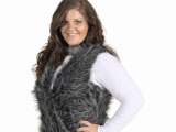Plus Size Faux Fur Vest