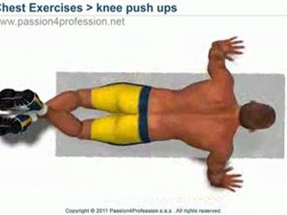 Knee push ups