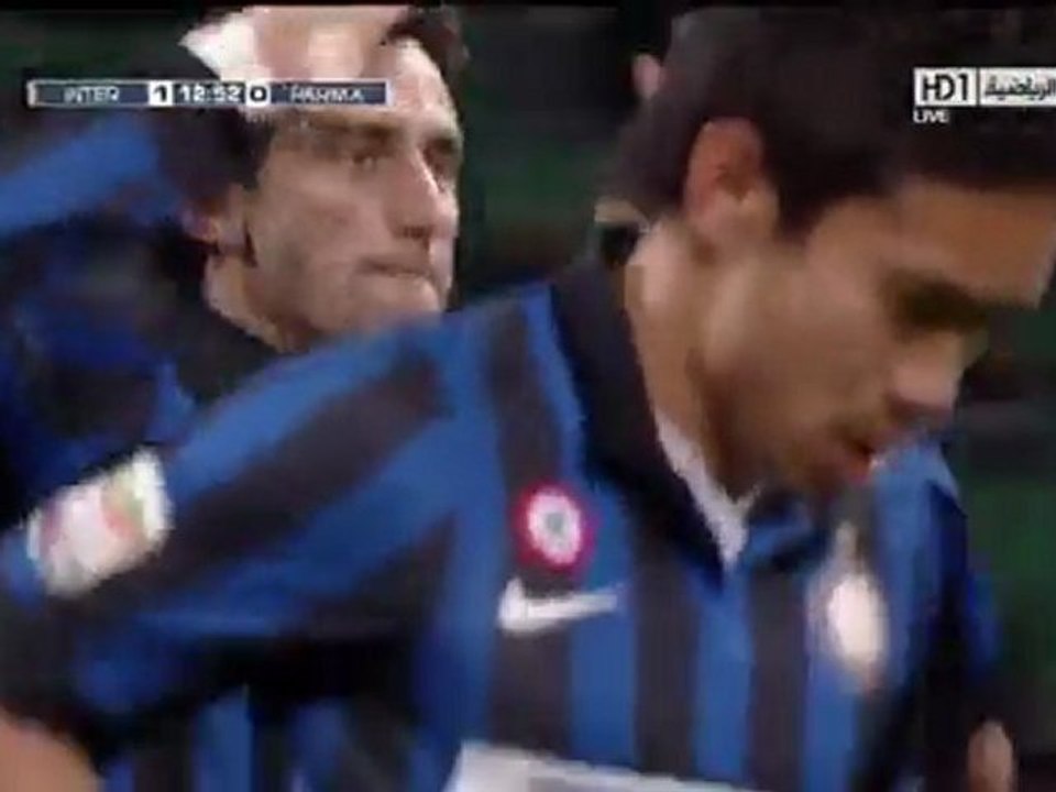 Diego Milito Goal Inter Milan 1 - 0  Parma .