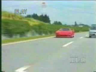 ferrari 340 kmh sur autoroute