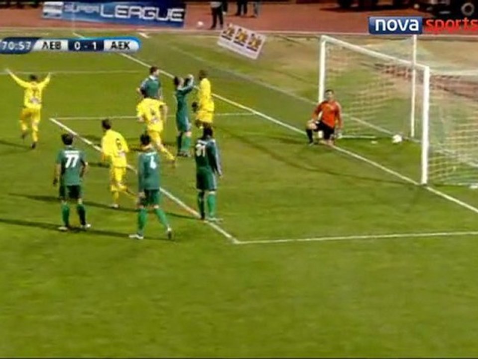 Superleague | ΛΕΒΑΔΕΙΑΚΟΣ 0-2 A.E.K. | 16η Αγωνιστική
