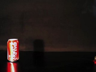 Mini Cannon vs. Coke Can
