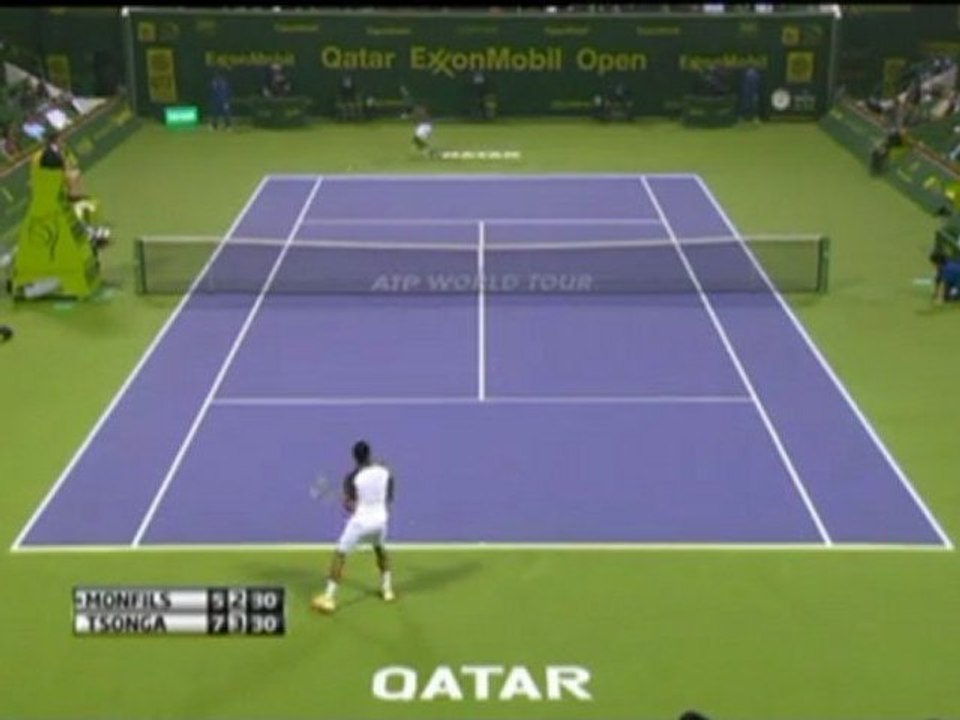Doha - Tsonga gewinnt Finale