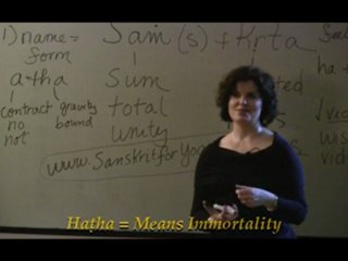 Sanskrit For Yoga Introduction to Sanskrit - Lesson 10