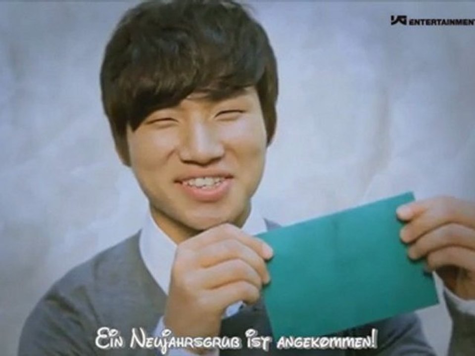 BIG BANG 2012 New Years' Greeting Message [Geman sub] MV