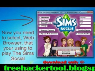 The Sims Social Cheat 2012