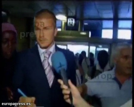 David Beckham, imagen de sus propios diseños