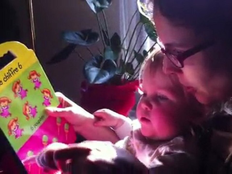 Marina apprend à compter (Saint-Genest, 12 novembre 2011)