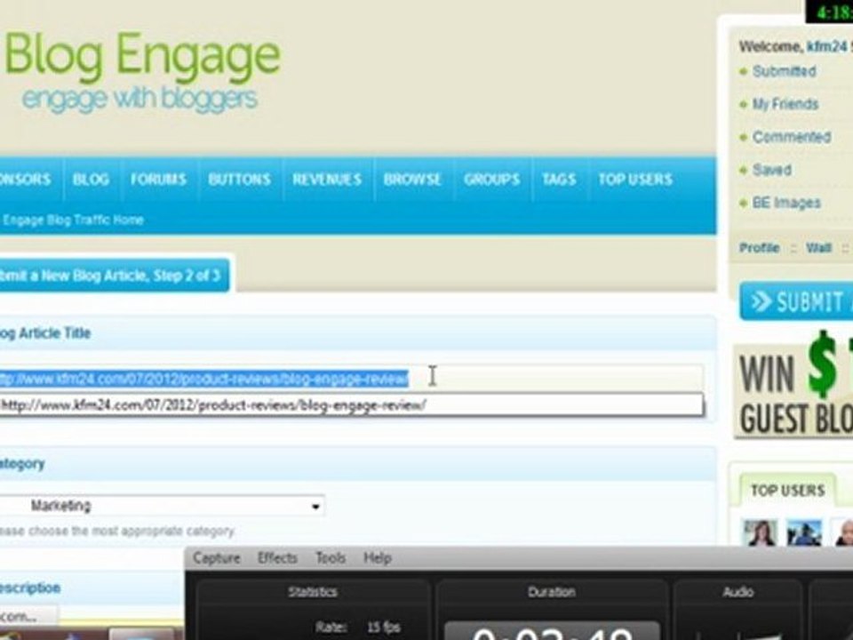 Blog Engage Review