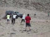 Video of  Nasser Al Attiyah JUMP Dakar Rally 2012