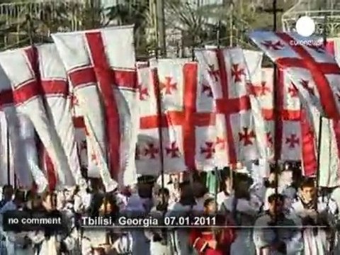 Georgia celebrates Orthodox Christmas - no comment