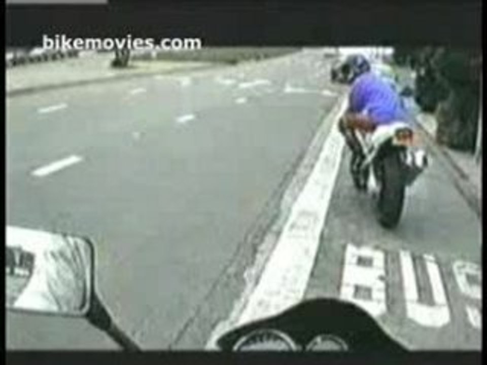Accident grave d'un  motard