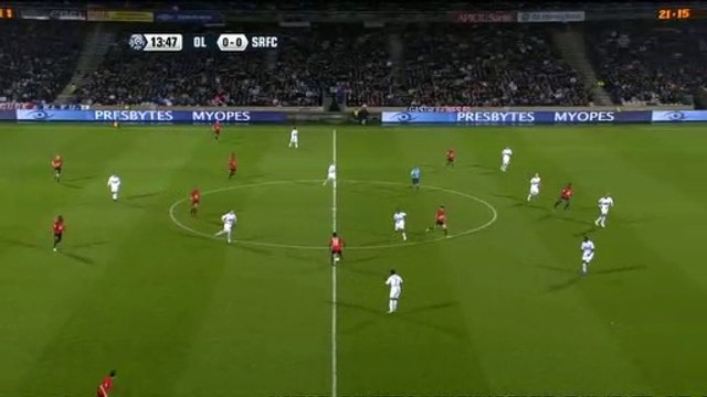 29/11/09 : Asamoah Gyan (14') : Lyon - Rennes (1-1)